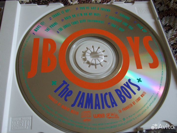 The Jamaica Boys J Boys CD Japan