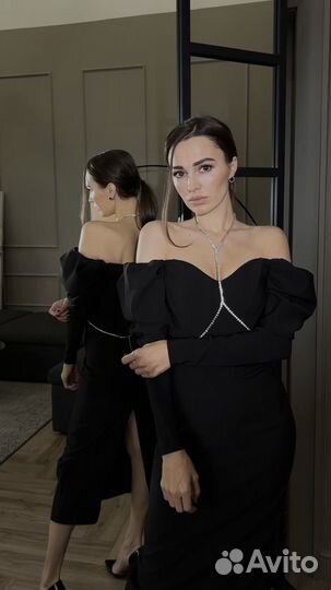 Платье love republic черное 42