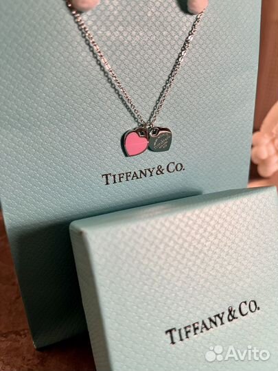 Tiffany кулон сердце