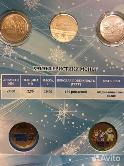 Наборы Сочи 1 и 2 выпуск