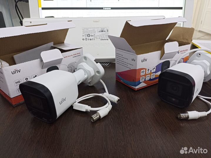 Комплект видеонаблюдения UNV hdcvi