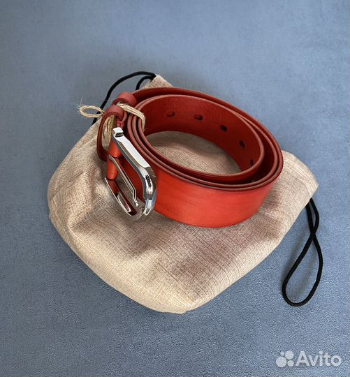 Ремень женский кожаный