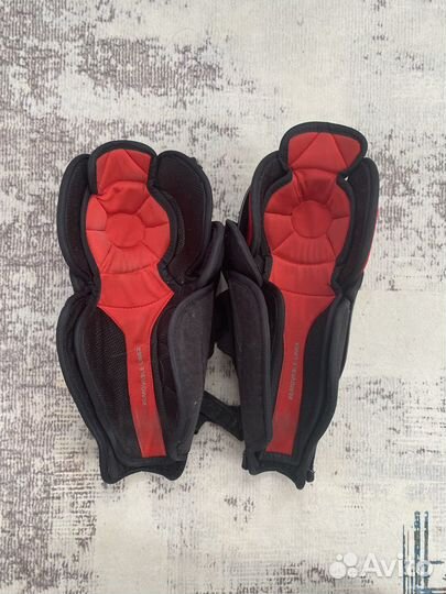 Щитки хоккейные детские bauer