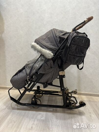 Детские санки коляска