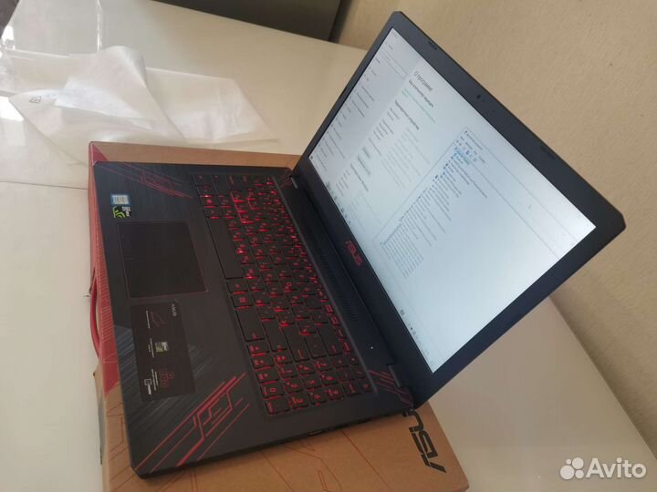 Игровой ноутбук Asus FX Gaming