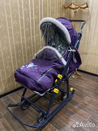 Санки-коляска