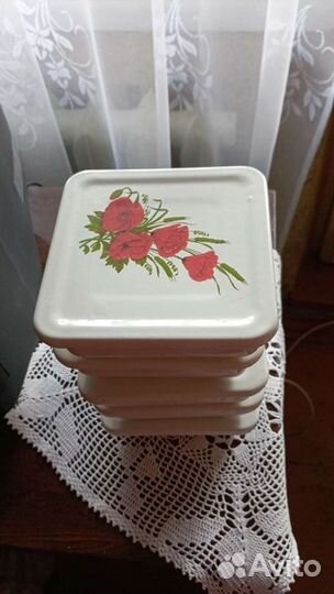 Лотки эмалированные СССР