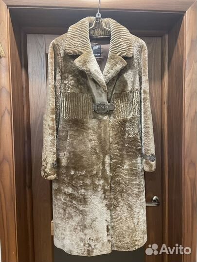 Шуба мутоновая размер 46