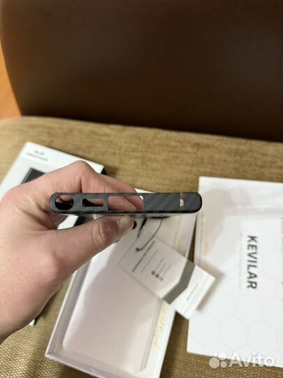 Чехол Kevlar MagSafe на Samsung S23 Ultra