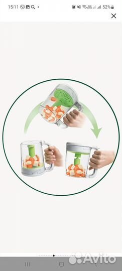 Пароварка блендер philips avent 2 в 1