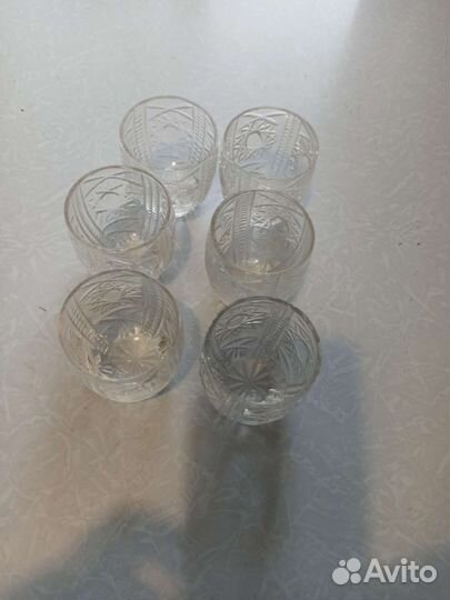 Стопка хрустальная