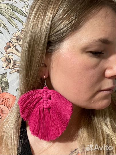 Серьги в стиле бохо