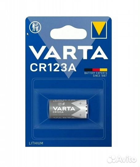 Батарейка Varta CR123A 3V 1430мАh BL-1