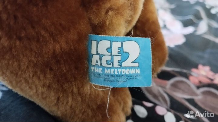 Мягкая игрушка Мэнни Ледниковый период бронь