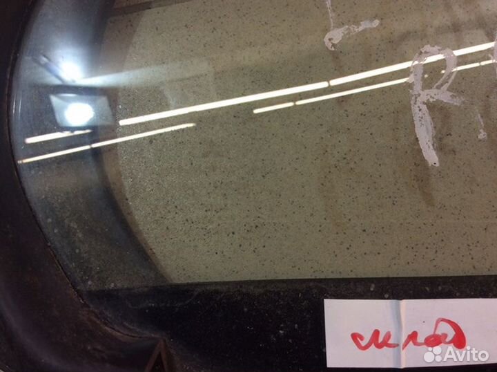 Стекло двери задней правой (форточка) заднее