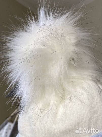 Шапка на мальчика весна до 6 мес