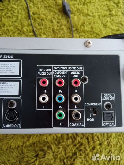 DVD/VHS плеер LG DC-365