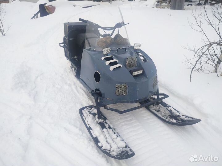 Самодельный снегоход