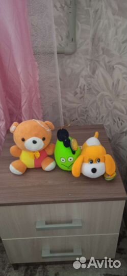 Игрушки мягкие новые пакетом