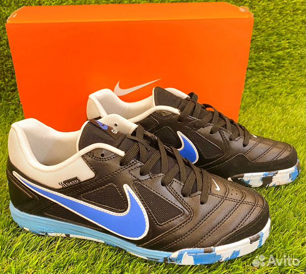 Nike Lunar Gato черные футзалки