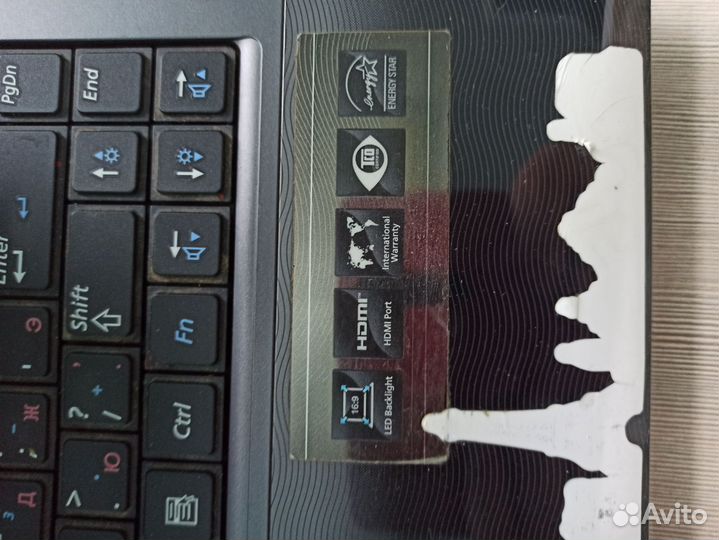Ноутбук на запчасти