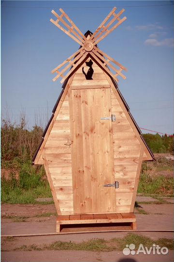 Дачный туалет с установкой TVP573