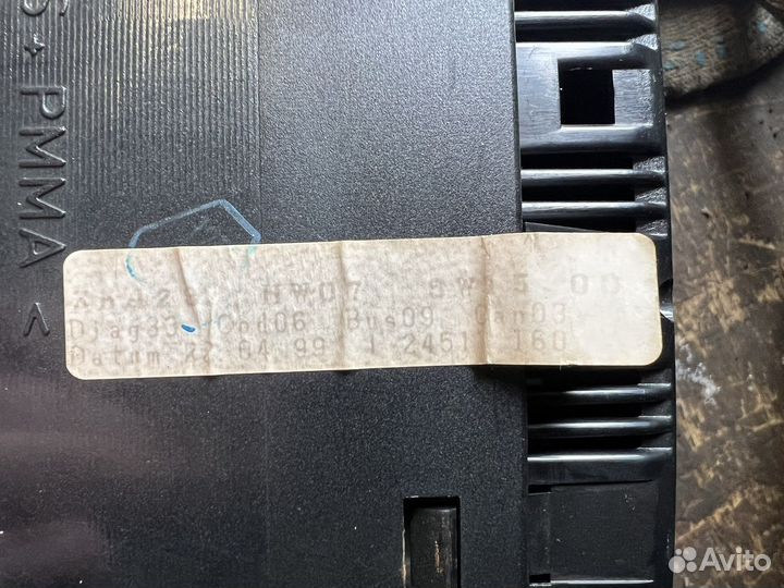 Панель приборов BMW 5 E39 523