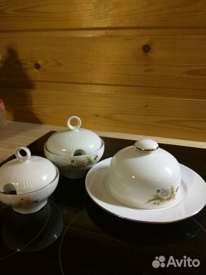 Посуда Сервиз Набор немецкий ГДР супница салатница
