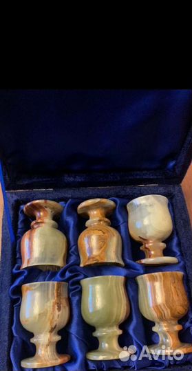 Рюмки из натурального камня