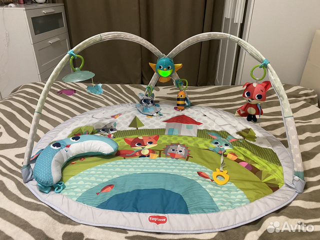 Развивающий коврик tiny love сказочный лес