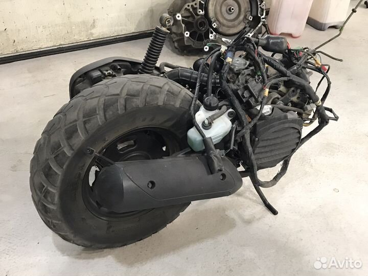 Двигатель Honda Zoomer AF58 карбюратор