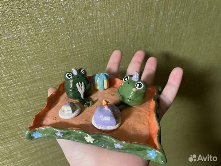 Подставка из глины