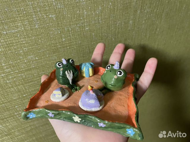 Подставка из глины