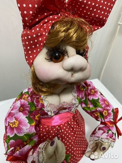 Кукла ручная садовница