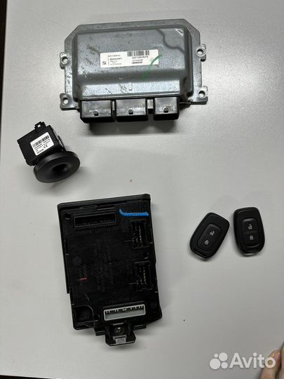 Продам комплект эбу H4M 237100167s