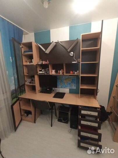 Стол-стенка для школьника