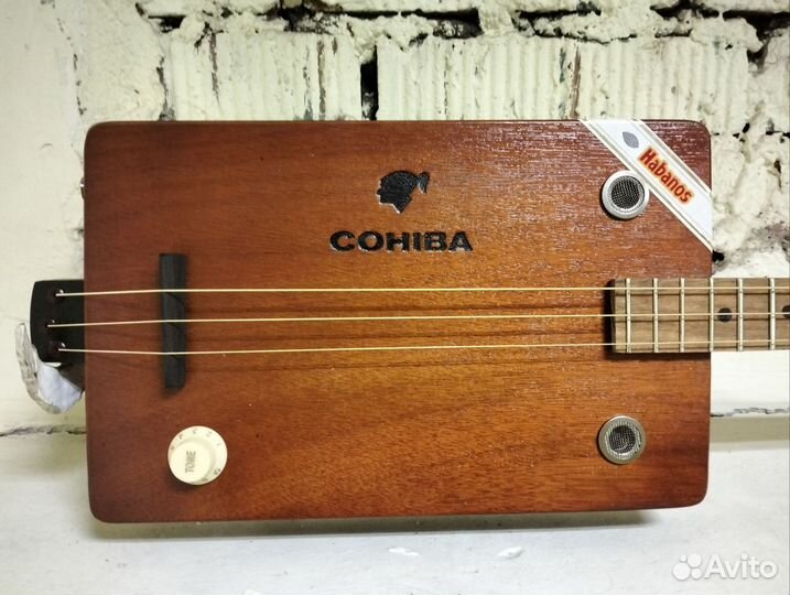 Cohiba 3 str cigar box guitar