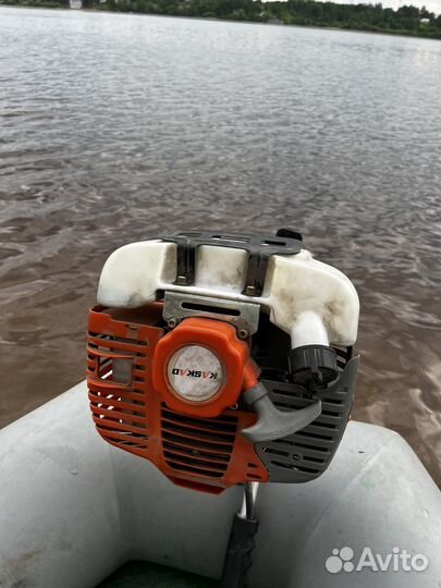Надувная лодка пвх бу с мотором