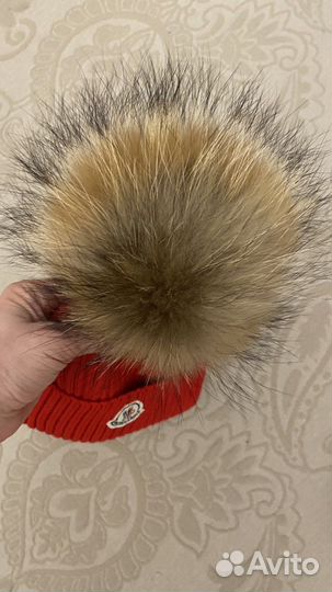 Moncler шапка, шарф новые