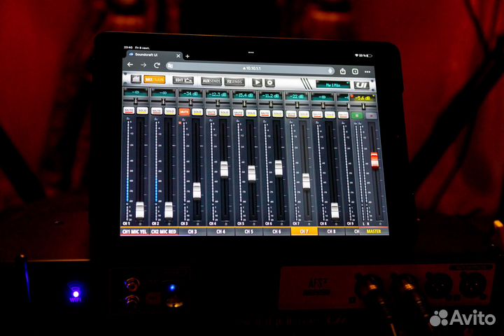 Аппаратура для мероприятий со звукорежиссёром