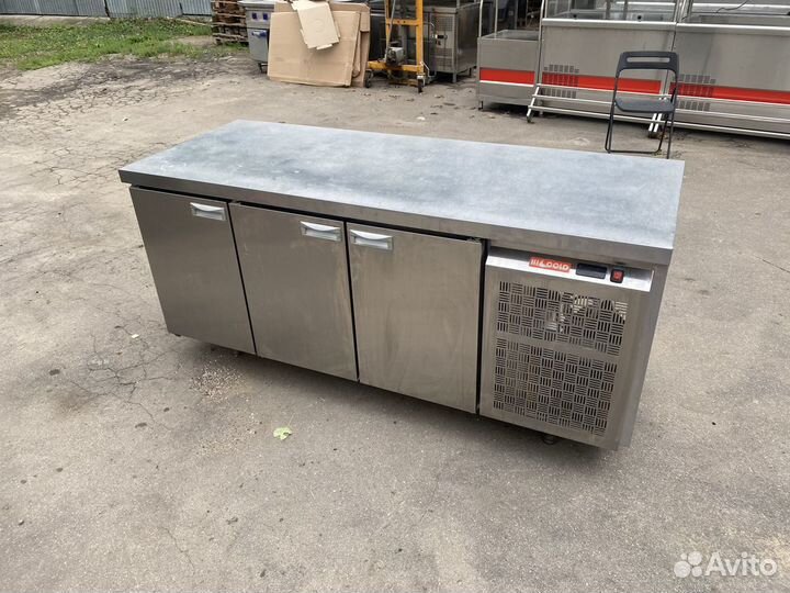 Морозильный стол hicold 3-х дверный