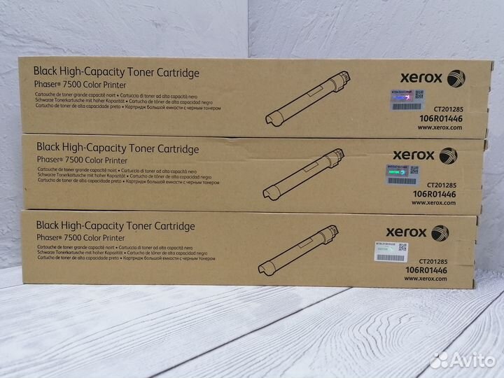 Картриджи оригинальные Xerox 106R01446