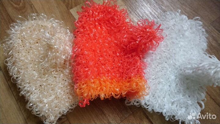 Мочалка варежка