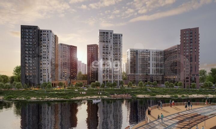 1-к. квартира, 32,6 м², 15/17 эт.