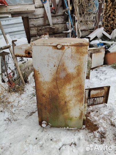 Печка с паровым отоплением СССР