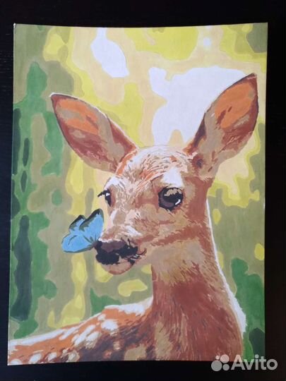 Готовые картины по номерам