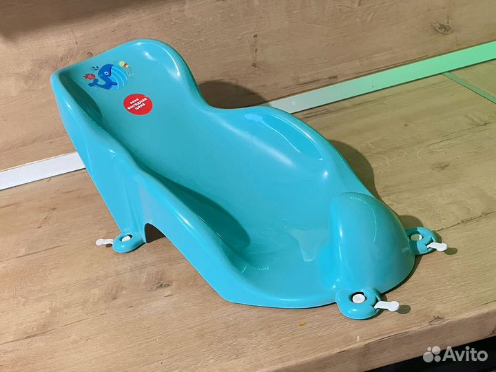 Ванночка для купания складная с термометром