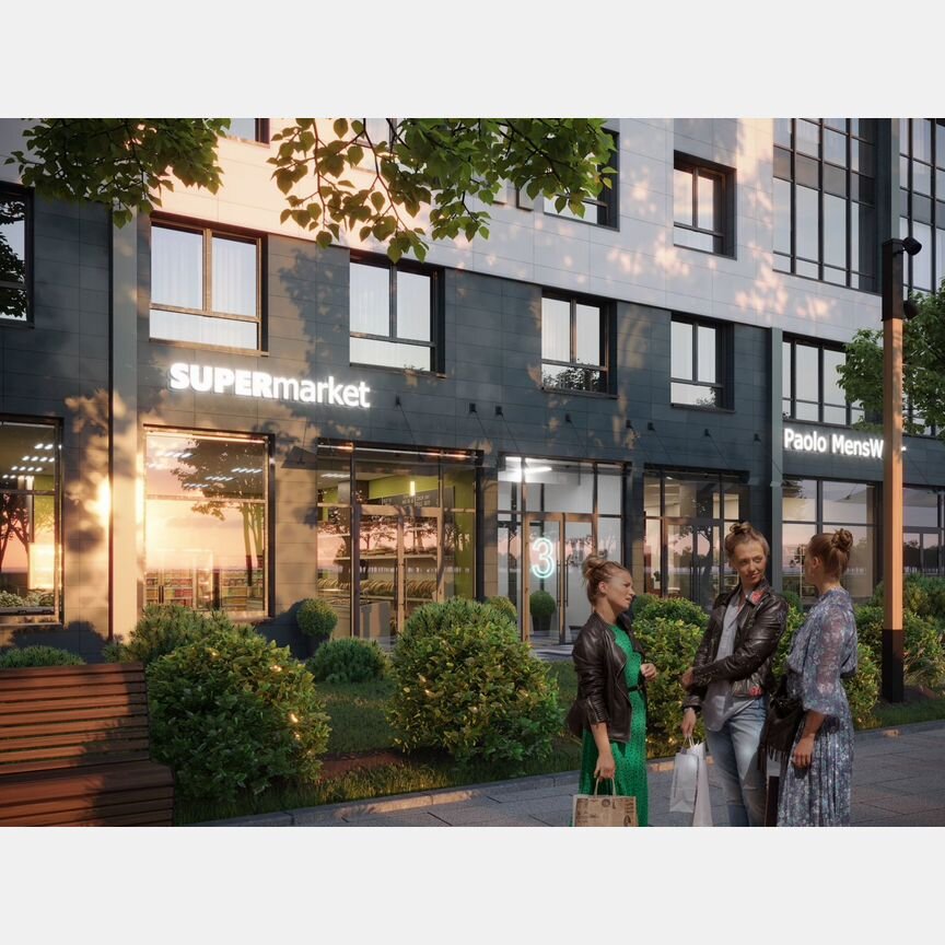 Квартира-студия, 25 м², 1/13 эт.