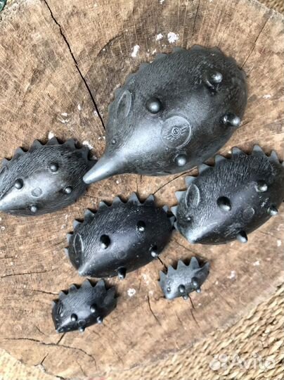 Набор из 6 ёжиков СССР