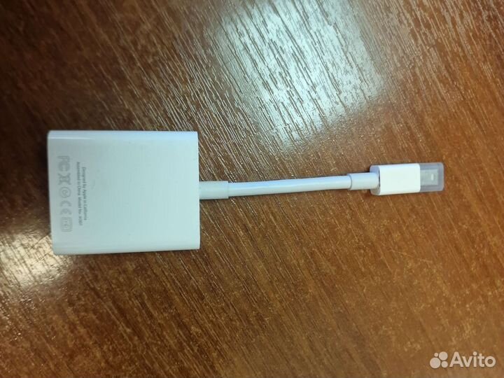 Переходник MacBook на vga для монитора